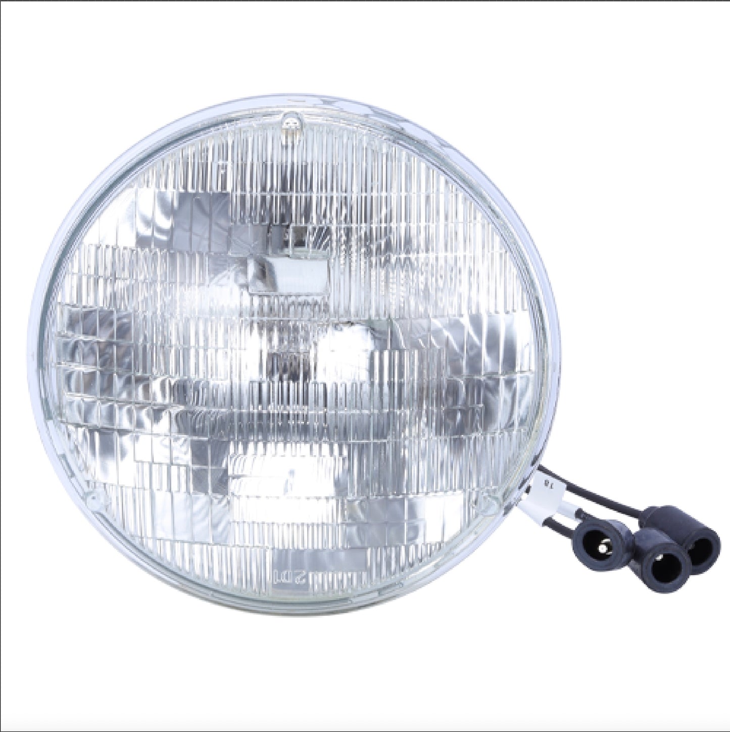 Headlight, 28 Volt 80/60 Watt, Sealed Beam w/ Rubber Shell Connectors, for Willys Jeep,Hmmwv,M35,M809 8741491 / MS18008-4863