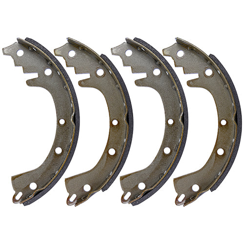 Brake Shoe Set for 9" Brakes, fits 1953-71 Willys Jeep CJ-3B, CJ-5, CJ-6,41-45 MB, 41-45 GPW ,46-49 CJ-2A ,49-53 CJ-3A ,50-52 M38