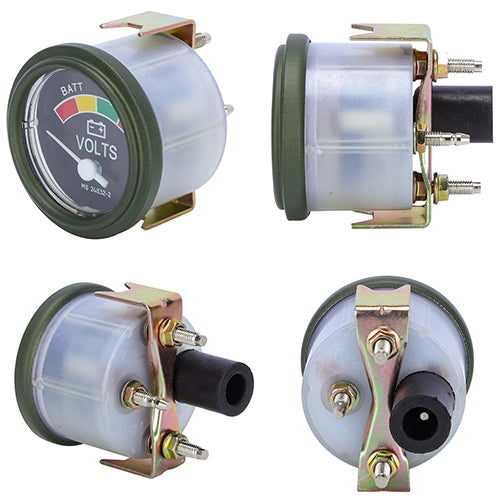 Voltage Gauge,Battery Generator for Willys Jeep,Hmmwv,M35,M809