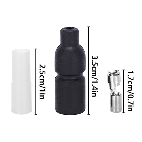Rubber Male Shell Connectors, (qty10) MS27144-1 for Willys jeep,Hmmwv,M35,M809(universal)