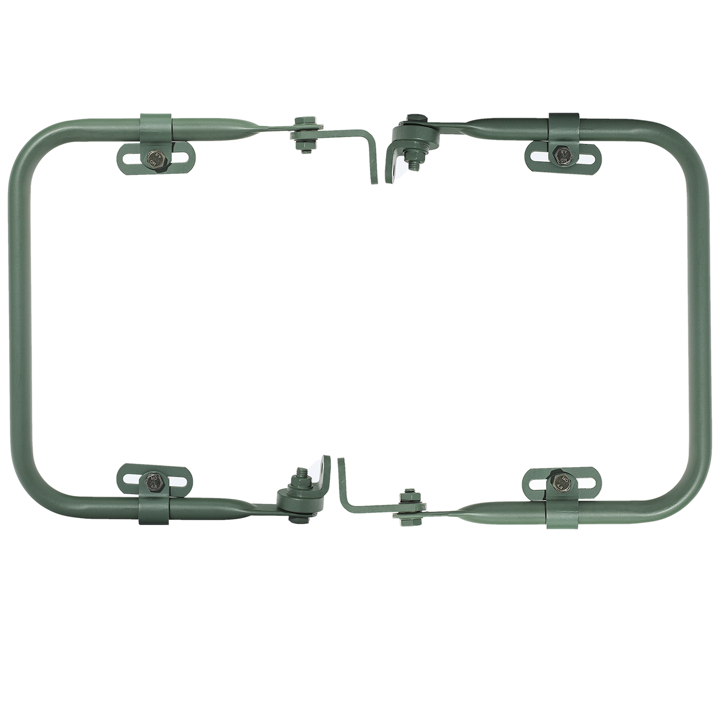 Humvee mirrors bracket PAIR Green for Humvee Hmmwv M998 12342129,12342130