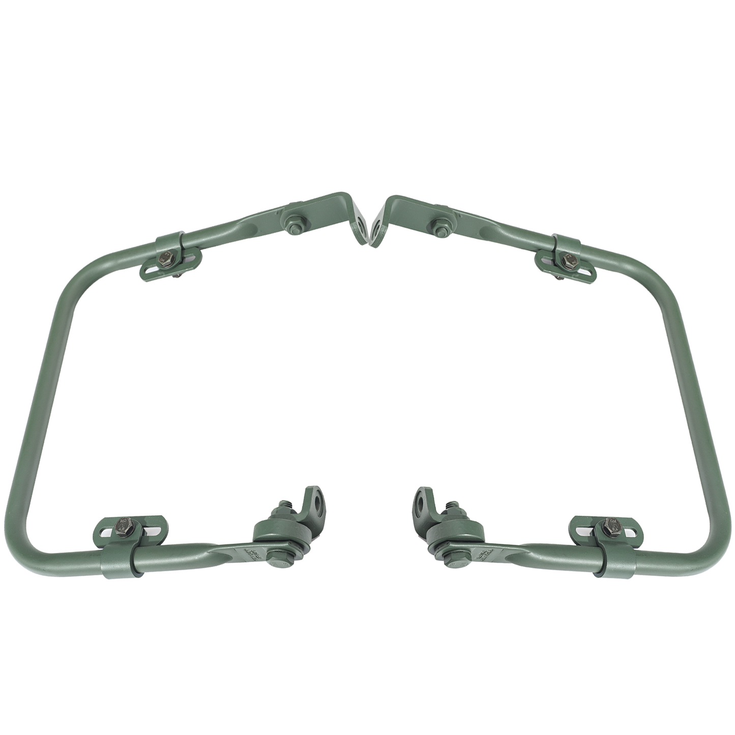 Humvee mirrors bracket PAIR Green for Humvee Hmmwv M998 12342129,12342130