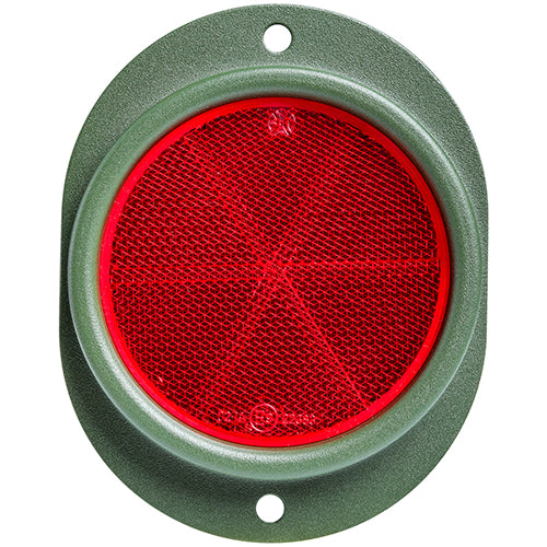 Red Reflector ,flat black for Hummer,M998,Willys Jeep,Hmmwv,M35,M809 12342500-1 12342500-2