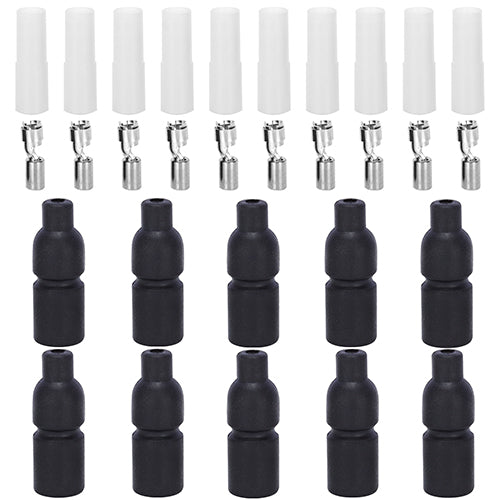 Rubber Male Shell Connectors, (qty10) MS27144-1 for Willys jeep,Hmmwv,M35,M809(universal)