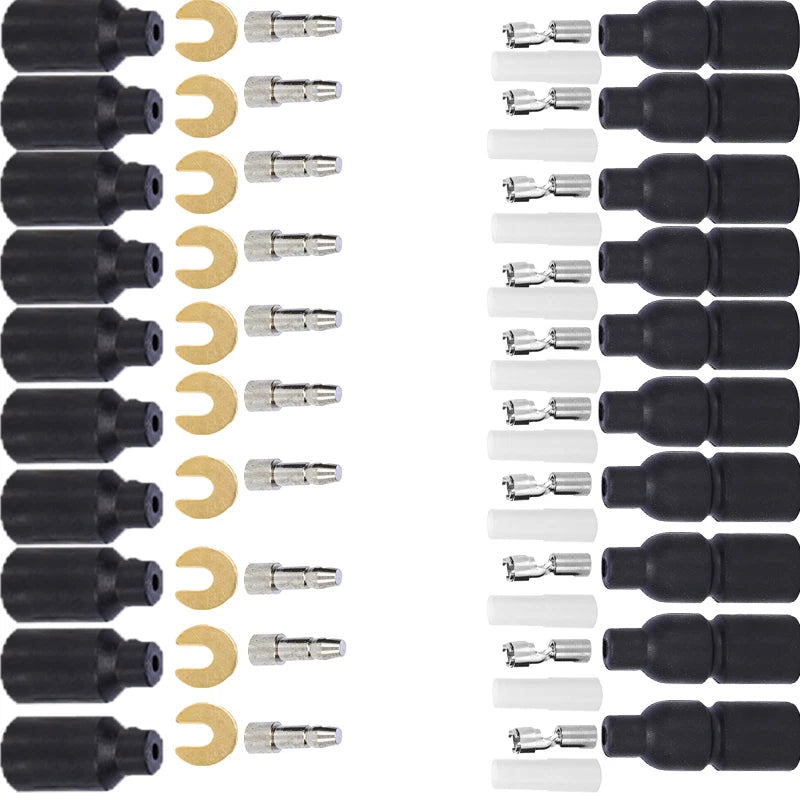 10pk Set Male / Female Electrical Shell Connectors 24v fits Humvee All Military