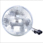 Headlight, 28 Volt 80/60 Watt, Sealed Beam w/ Rubber Shell Connectors, 8741491 / MS18008-4863