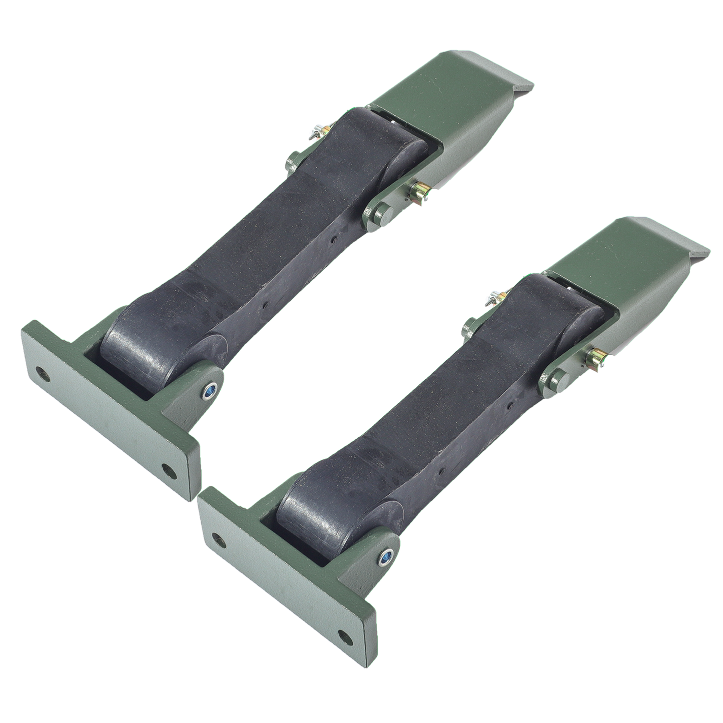 2X New Hood Latch 383-Green for hummer humvee m998 12338909