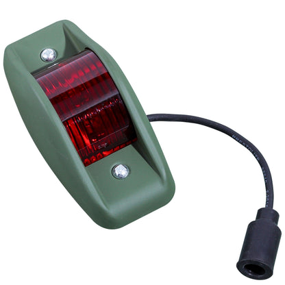 NEW LED HMMWV Side Marker Light RED 24V for Truck M998, Willys Jeep,Hmmwv,M35,M809