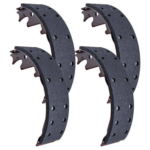 Brake Shoe Set With Riveted Linings For M151 M151a1 And M151a2 11660466 2530 - 176 - 3287