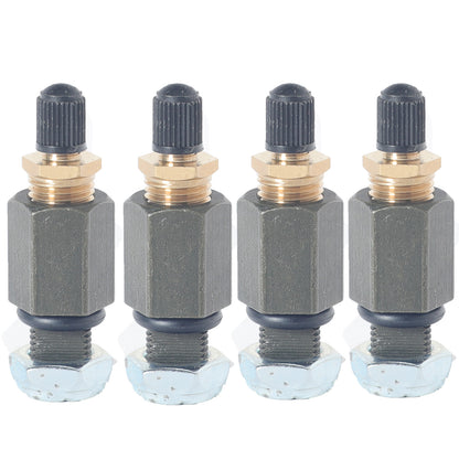 Wheel Valve Stem Kit for Hummer, HUMVEE, Qty 4 Kits