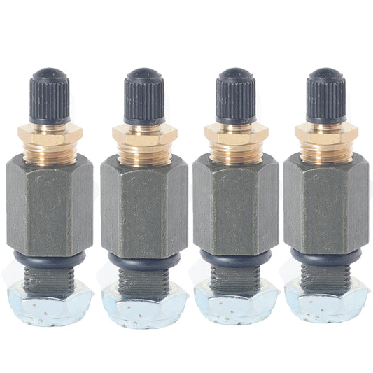 Wheel Valve Stem Kit for Hummer, HUMVEE, Qty 4 Kits
