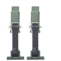 2X New Hood Latch 383-Green for hummer humvee m998 12338909