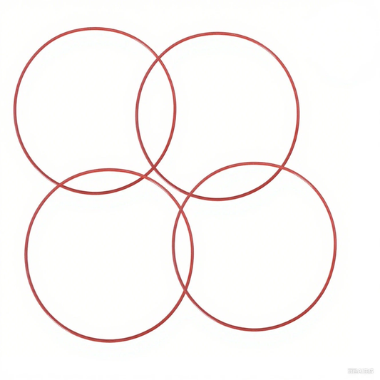 SET OF 4 WHEEL TIRE RIM O-Ring For Humvee HUMMER H1 12460338 5330-01-519-7468