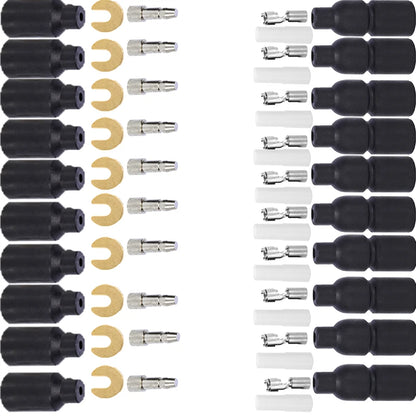 10pk Set Male / Female Electrical Shell Connectors 24v fits Humvee All Military